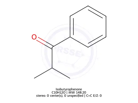 Chemical structure of Isobutyrophenone
