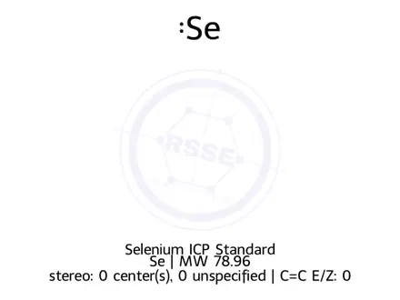 Chemical structure of Selenium ICP Standard