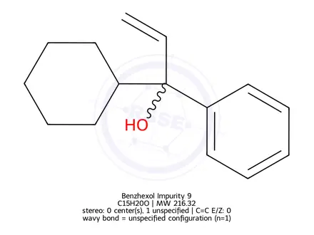 Chemical structure of Benzhexol Impurity 9