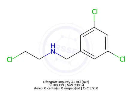 Chemical structure of Lifitegrast Impurity 41 HCl