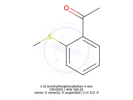 Chemical structure of 1-(2-(methylthio)phenyl)ethan-1-one