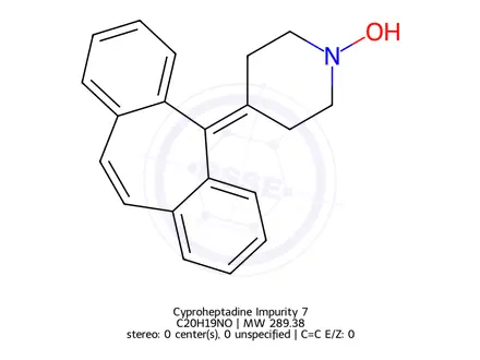 Chemical structure of Cyproheptadine Impurity 7