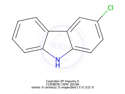 Chemical structure of Carprofen EP Impurity E