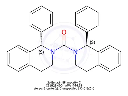 Chemical structure of Solifenacin EP impurity C