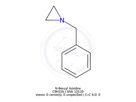 Chemical structure of 1-Benzylaziridine