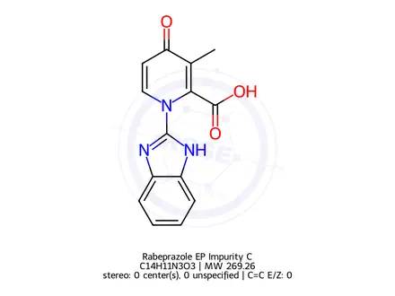 Chemical structure of Dextrorotation lansoprazole Impurity M-1