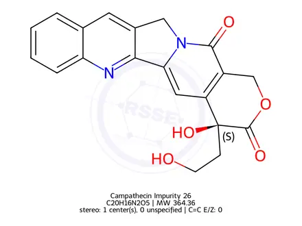 Chemical structure of Campathecin Impurity 26