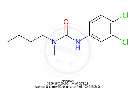 Chemical structure of Neburon