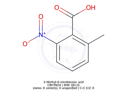 Chemical structure of 2-Methyl-6-nitrobenzoic acid