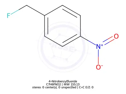 Chemical structure of 4-Nitrobenzylfluoride
