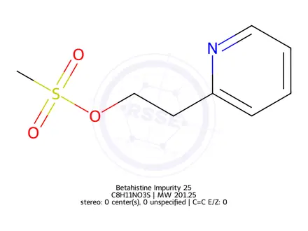 Chemical structure of Betahistine Impurity 25