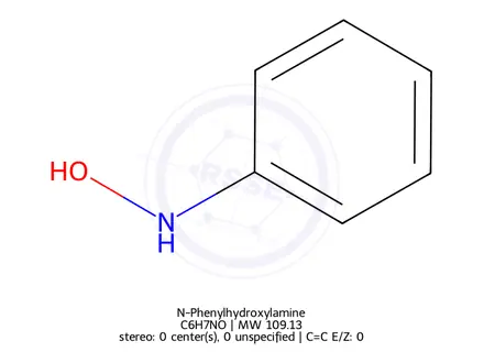 Chemical structure of N-Phenylhydroxylamine