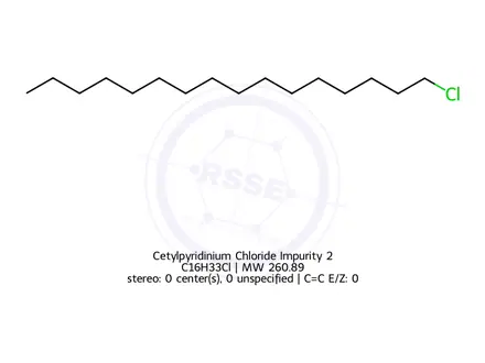 Chemical structure of Cetylpyridinium Chloride Impurity 2