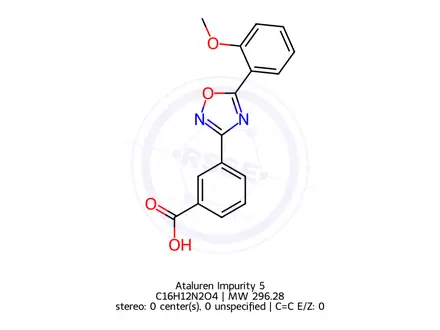 Chemical structure of Ataluren Impurity 8