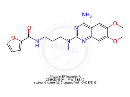 Chemical structure of Afuzosin EP Impurity A