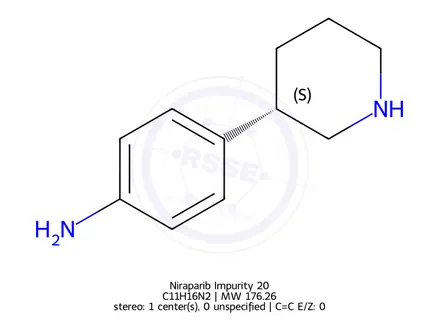 Chemical structure of Niraparib Impurity 20