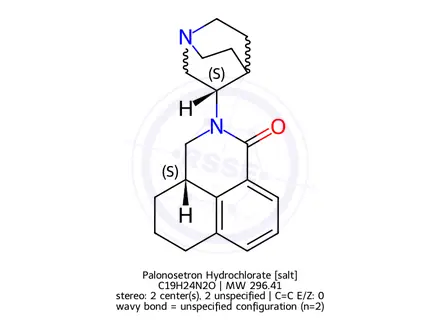 Chemical structure of Palonosetron Hydrochlorate