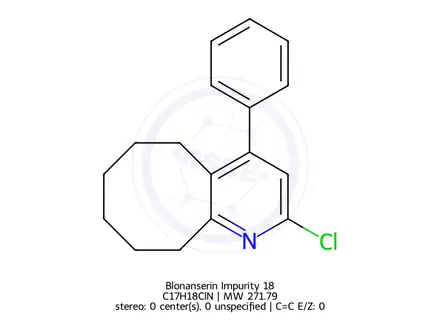 Chemical structure of Blonanserin Impurity 18