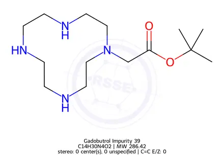 Chemical structure of Gadobutrol Impurity 39
