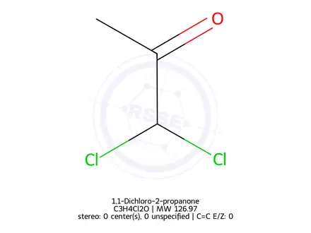 Chemical structure of 1,1-Dichloro-2-propanone