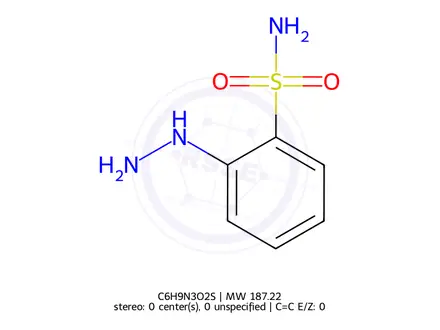Chemical structure of 2-Hydrazinylbenzenesulfonamide Hydrochloride