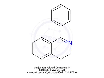 Chemical structure of Solifenacin Related Compound 6