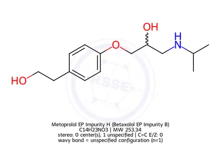 Chemical structure of Betaxolol Impurity 1