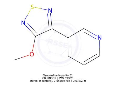 Chemical structure of Xanomeline Impurity 31
