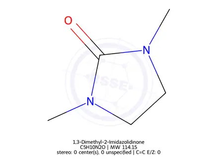 Chemical structure of 1,3-Dimethyl-2-imidazolidinone