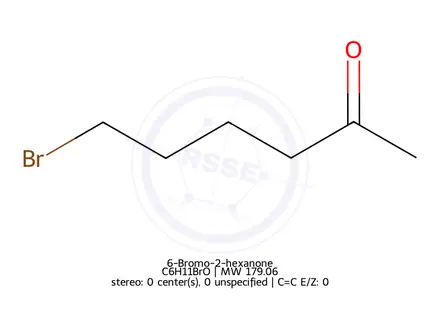 Chemical structure of 6-Bromo-2-hexanone