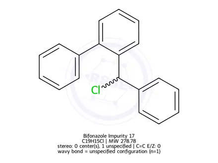 Chemical structure of Bifonazole Impurity 17