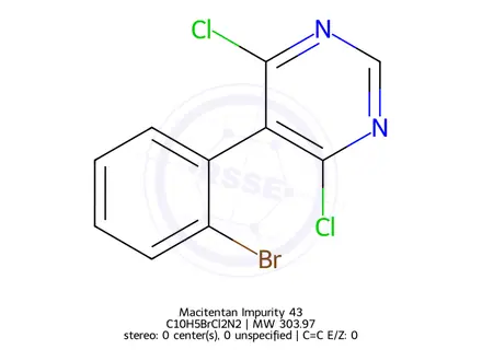 Chemical structure of Macitentan Impurity 26
