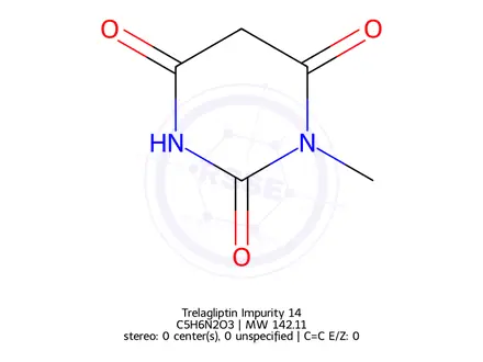 Chemical structure of Trelagliptin impurity 38