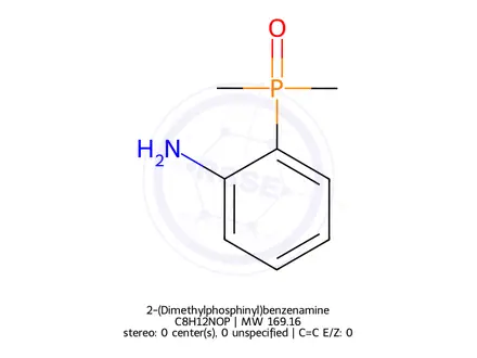 Chemical structure of 2-(Dimethylphosphinyl)benzenamine