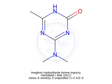 Chemical structure of Tribenuron Impurity 3
