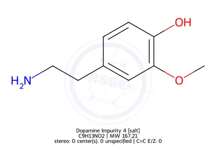 Chemical structure of Dopamine Impurity 4