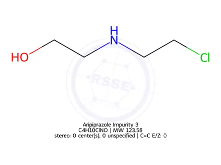Chemical structure of Aripiprazole Impurity 3