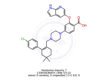 Chemical structure of Venetoclax Impurity 7
