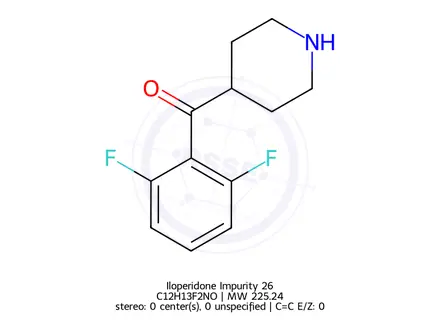 Chemical structure of Iloperidone Impurity HC102-201801