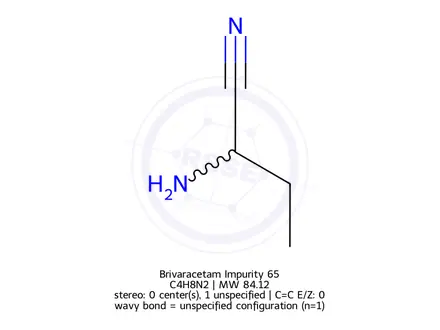 Chemical structure of Brivaracetam Impurity 65