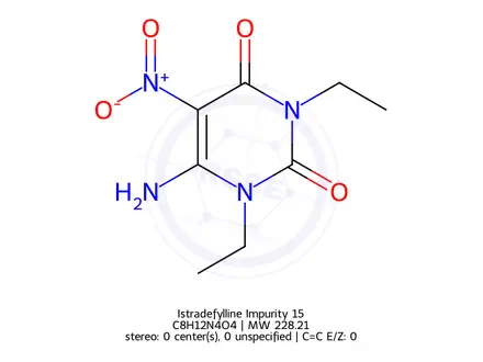 Chemical structure of Istradefylline Impurity 15