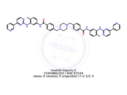 Chemical structure of Imatinib Impurity E