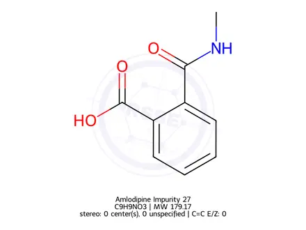 Chemical structure of Amlodipine Impurity 27