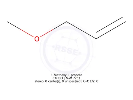 Chemical structure of 3-Methoxy-1-propene