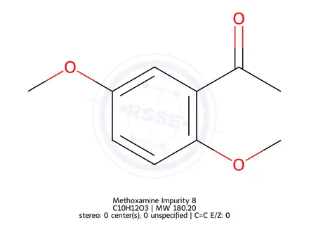 Chemical structure of Methoxamine Impurity 8