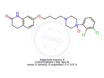 Chemical structure of Aripiprazole Impurity 9