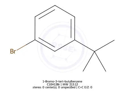 Chemical structure of 1-Bromo-3-tert-butylbenzene