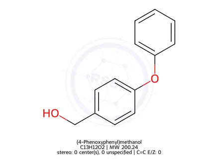 Chemical structure of (4-Phenoxyphenyl)methanol