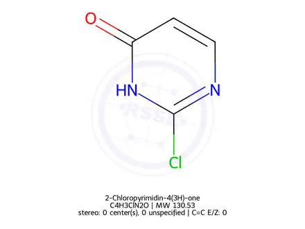Chemical structure of 2-Chloropyrimidin-4(3H)-one