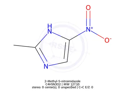Chemical structure of Tinidazole EP Impurity A